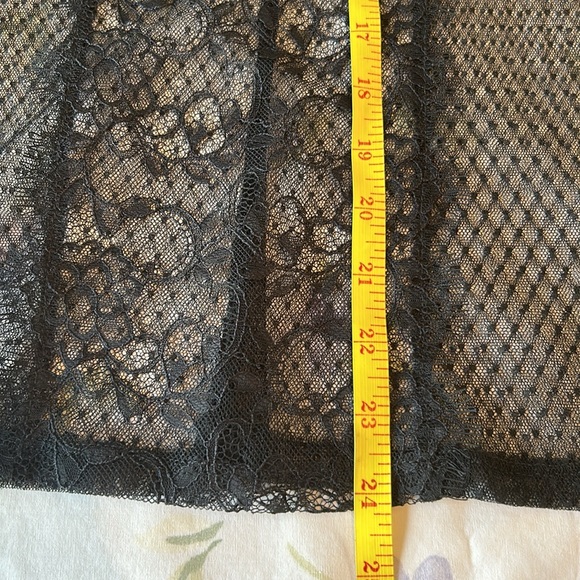 Express Black Lace Gothic Victorian Blouse - Picture 15 of 15